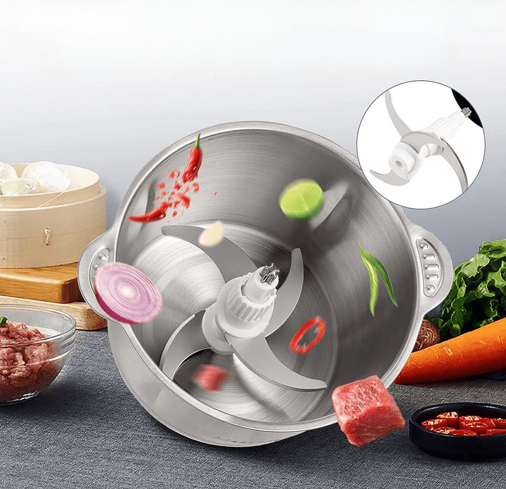 PowerGrind - Hachoir de Cuisine Électrique pour des Repas Parfaits