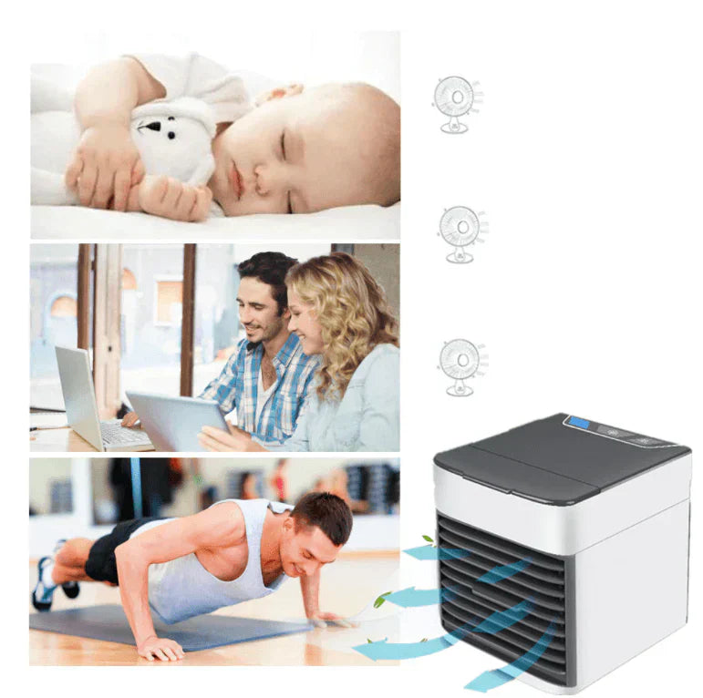ChillWave Portable AC - Refroidisseur d'Air Mobile pour Maison et Bureau