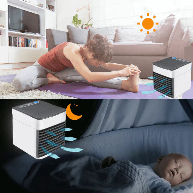 ChillWave Portable AC - Refroidisseur d'Air Mobile pour Maison et Bureau