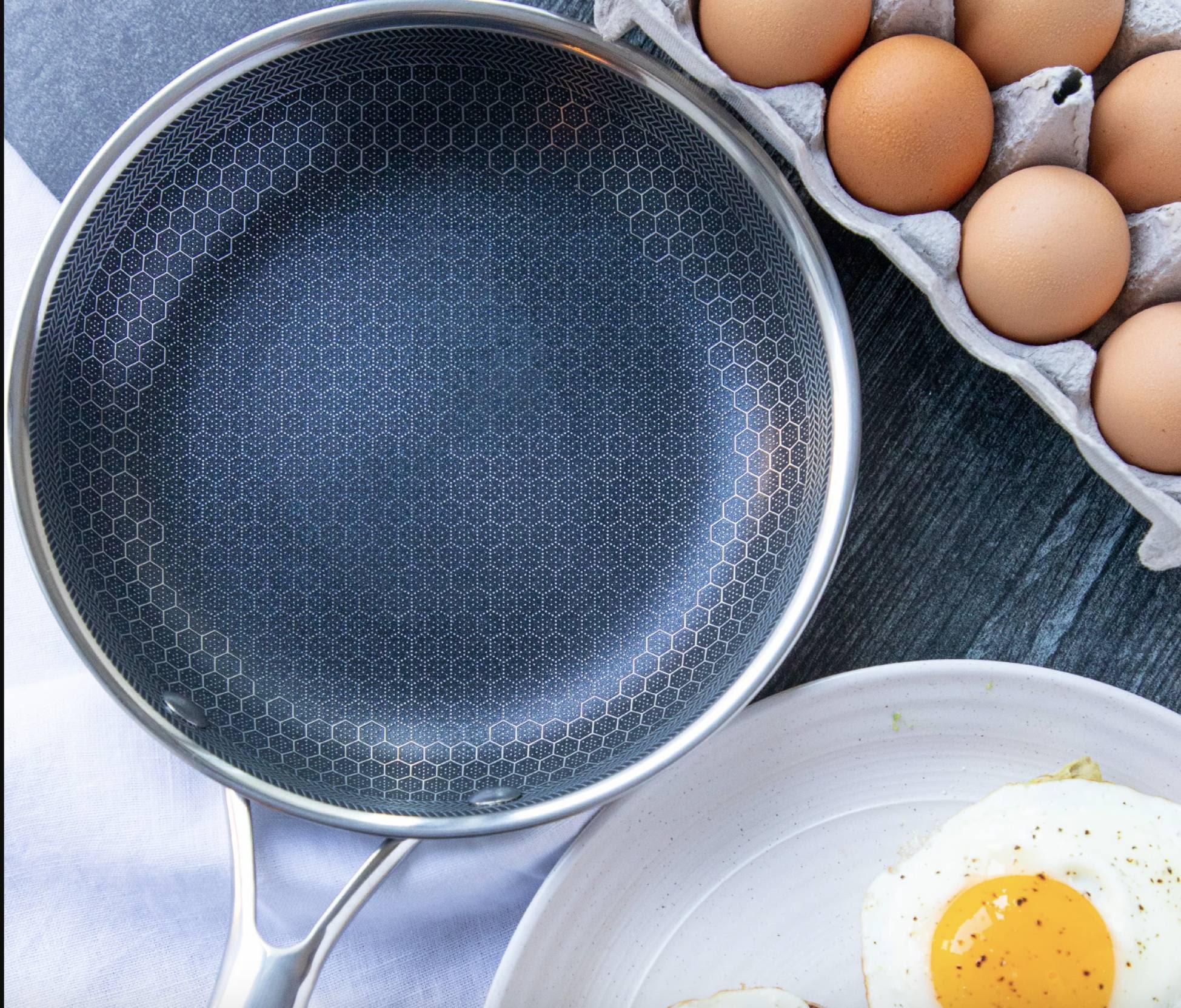 ProCook Elite - Poêle Inox Antiadhésive Durable
