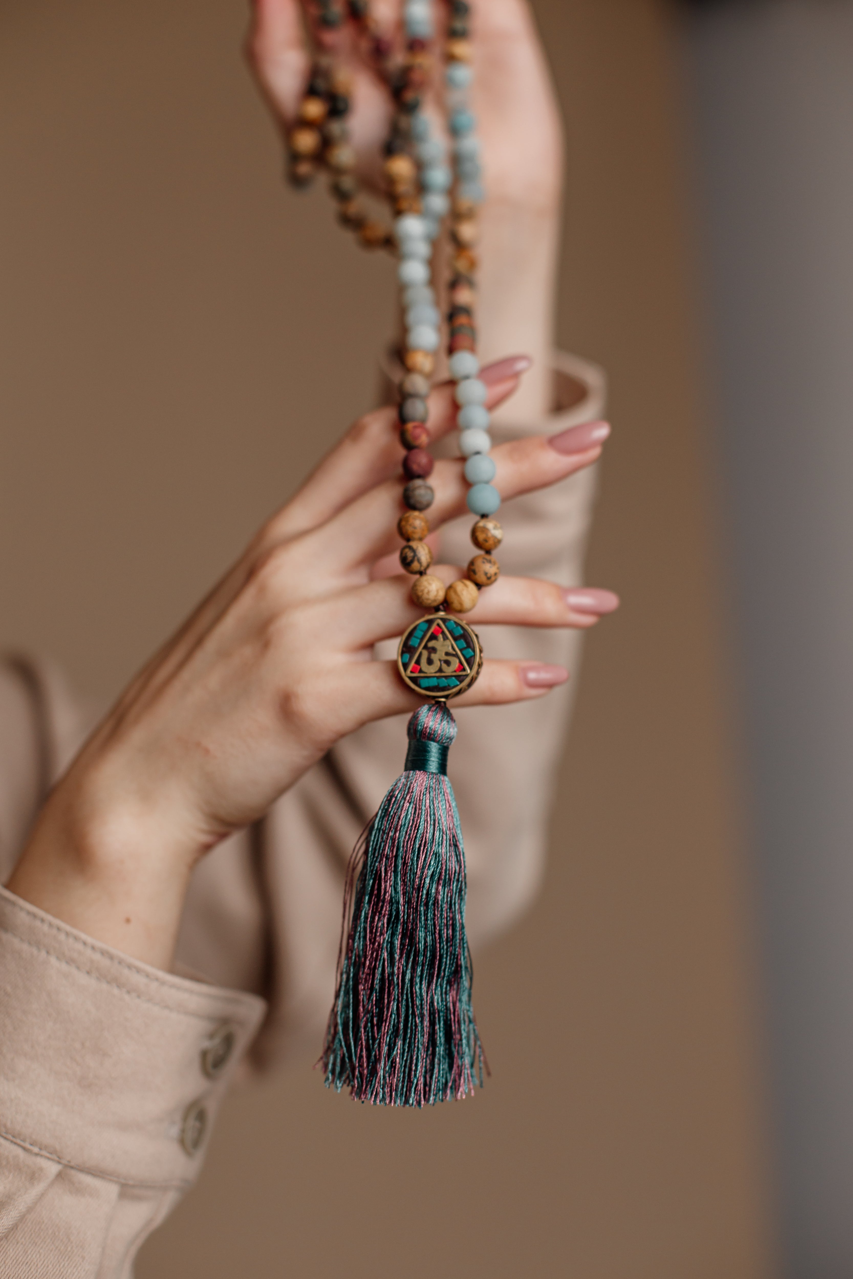 Anaya - Collier mala de méditation à 108 perles