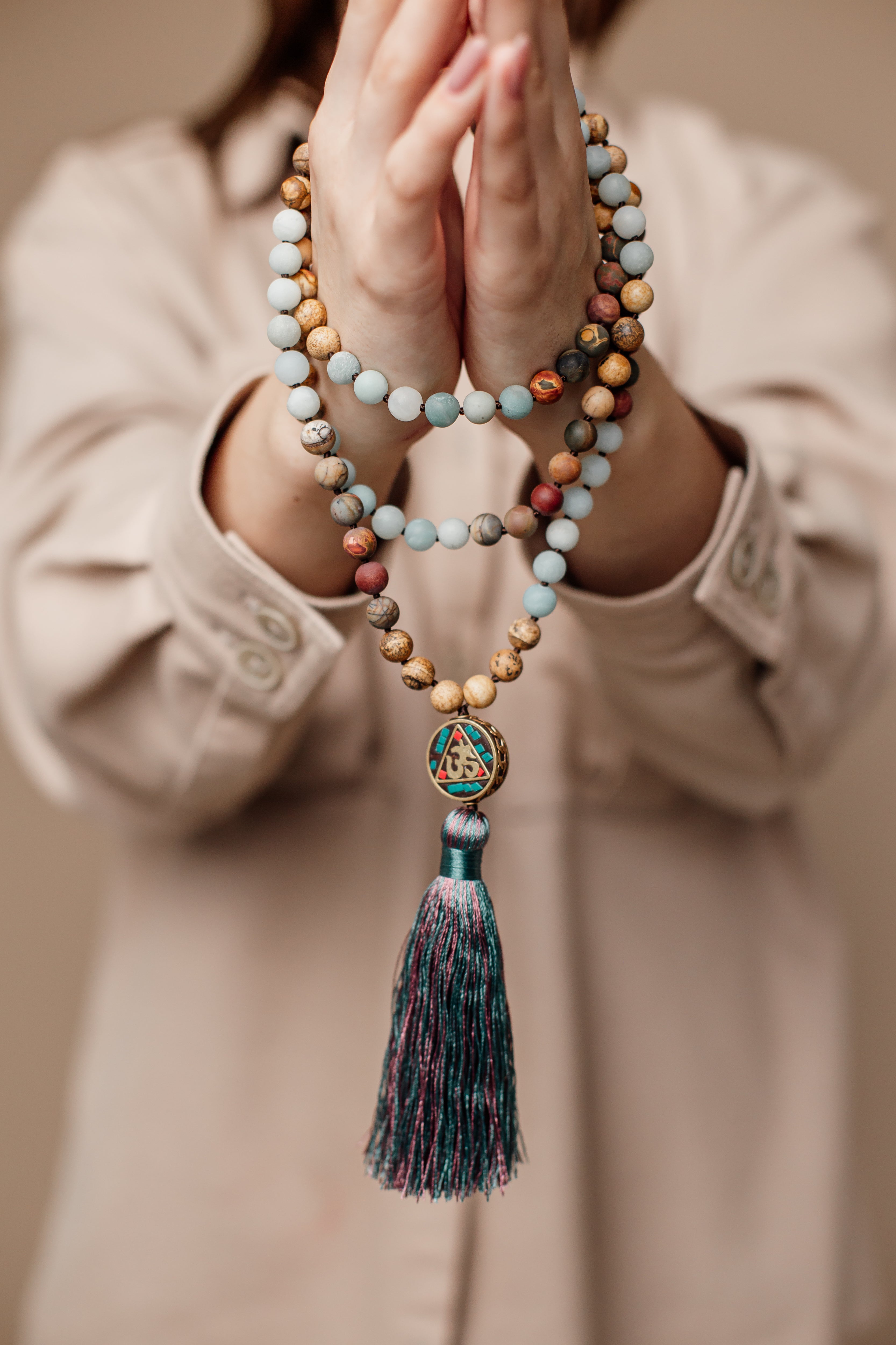Anaya - Collier mala de méditation à 108 perles