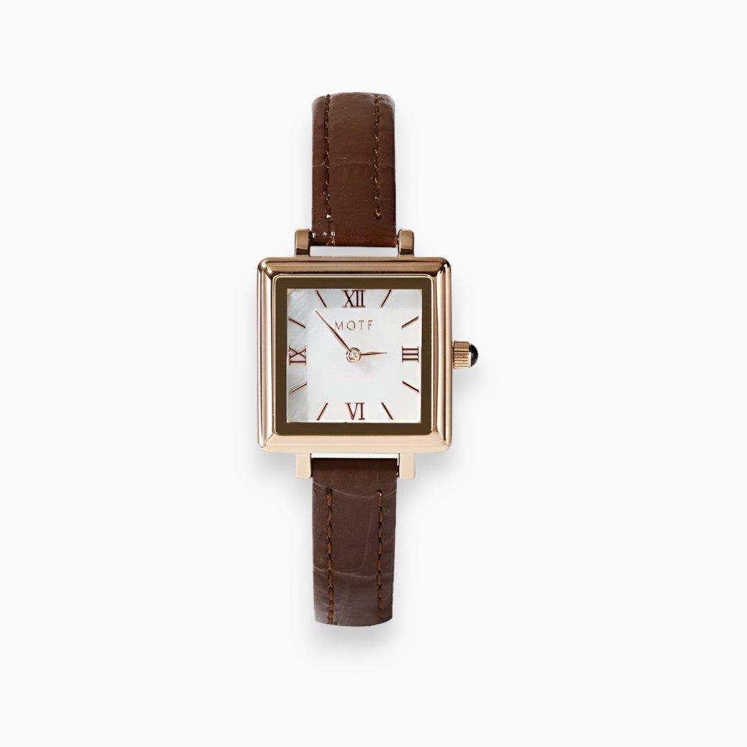 Lucina - Montre carrée à quartz élégante