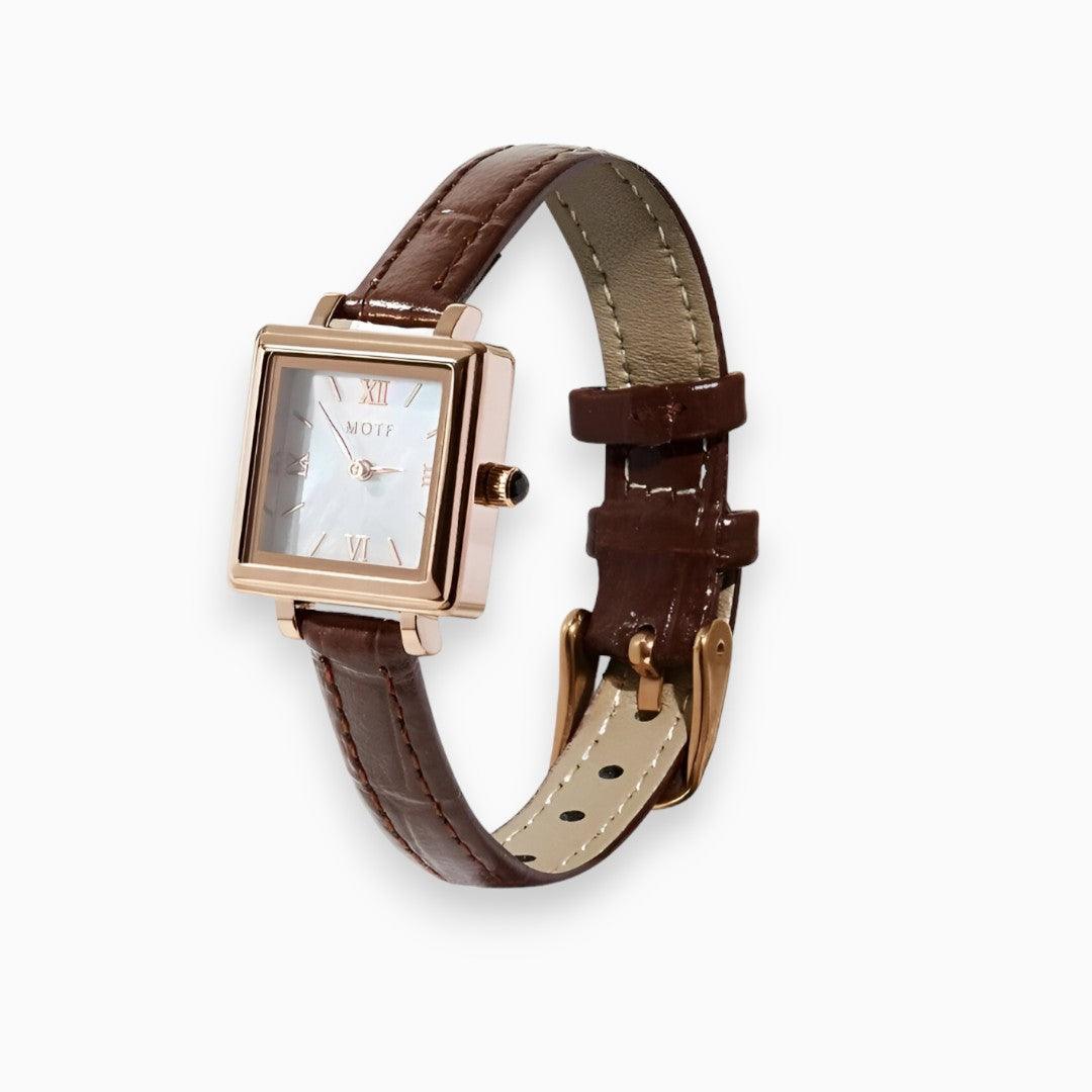 Lucina - Montre carrée à quartz élégante