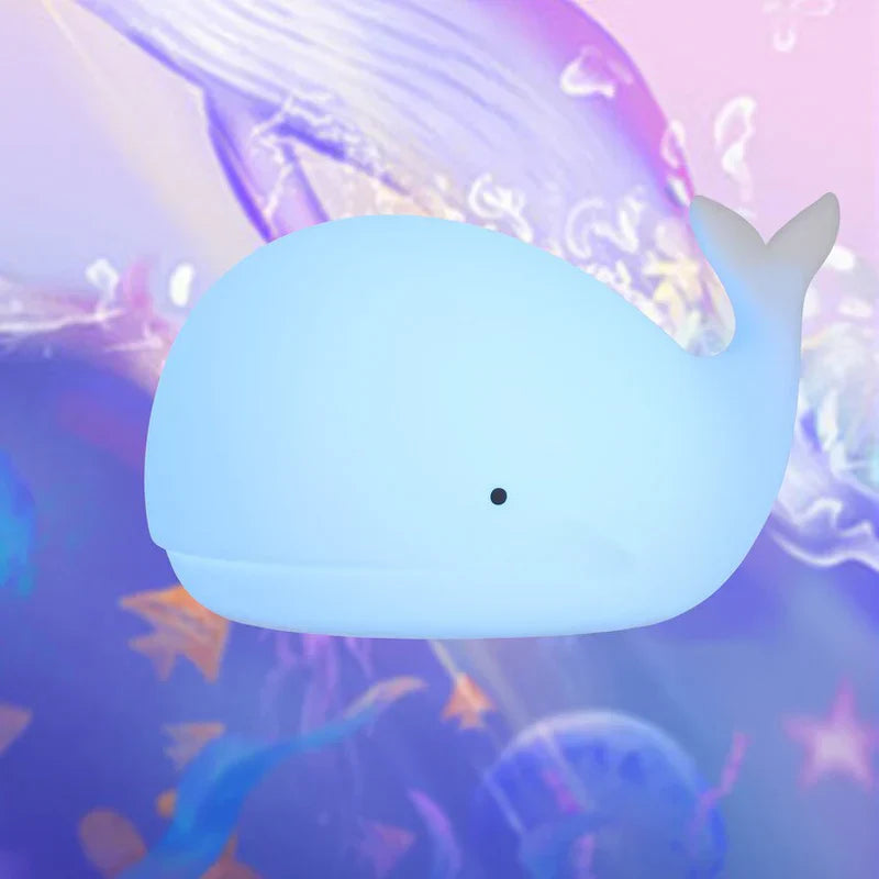 GlowWhale - Veilleuse Baleine Enchantée Effets