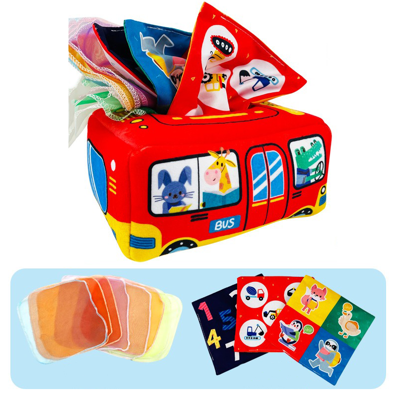 SensoryJoy - Boîte Sensorielle Montessori pour Bébés