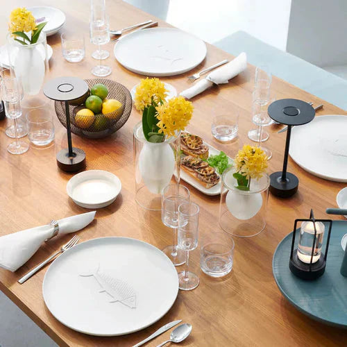 Luminea – Lampe de Table Sans Fil et Rechargeable au Design Élégant