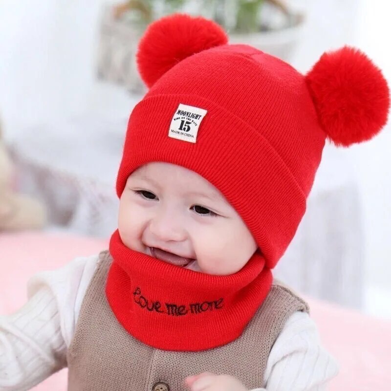 CozySnow - Bonnet Enfant Tendance avec Pompon
