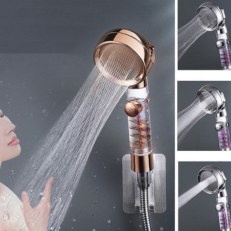 JetStream - Pommeau de Douche 3 en 1 pour Détente et Confort