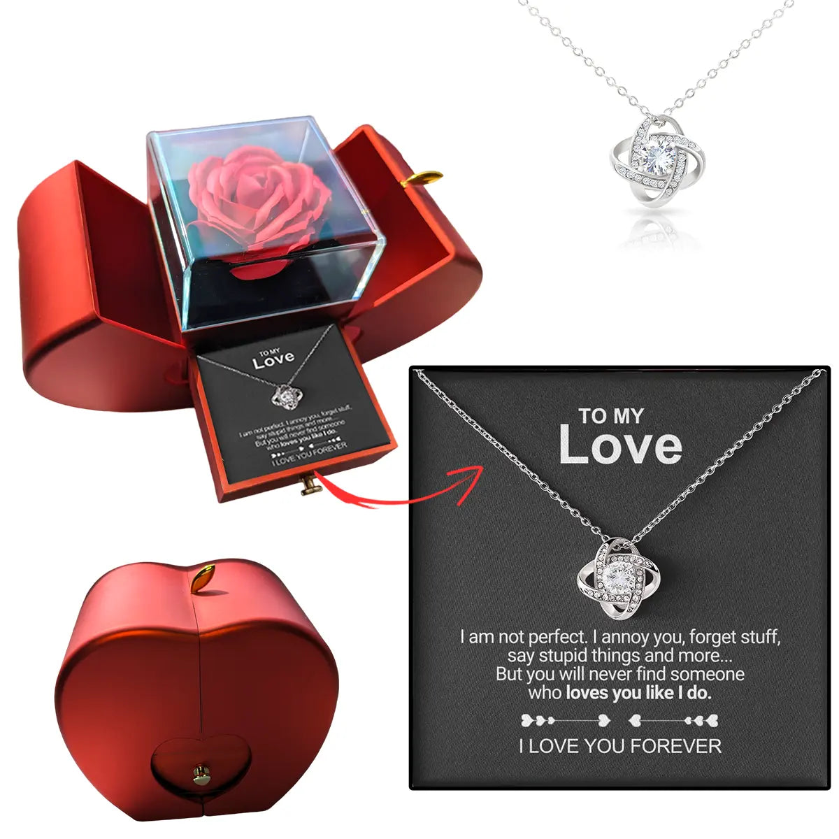 TimelessLove - Set souvenir d'amour éternel intemporel