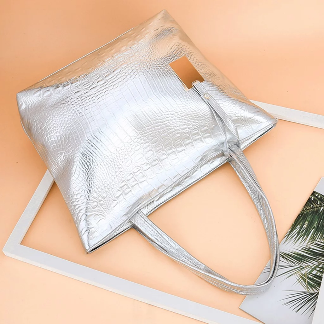 IsabellaBag – Sac Bandoulière Luxe Print Croco