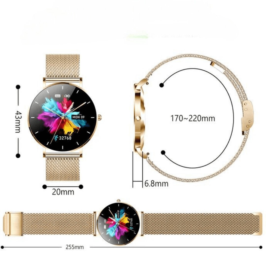 SlimGrace Elite - Coach Santé Ultra-Fin 6,8mm AMOLED