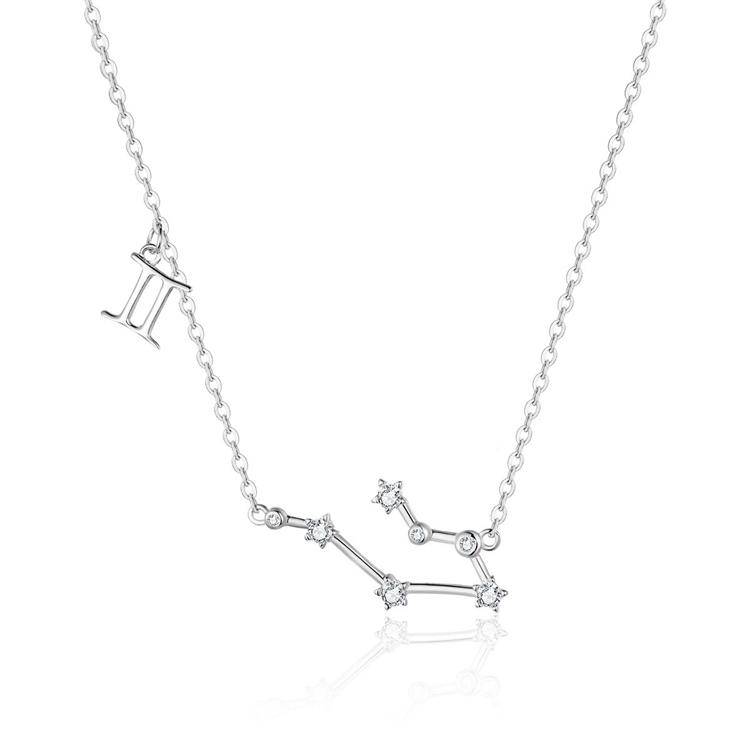 Celestia - Collier astrologie signe du zodiaque personnalisé