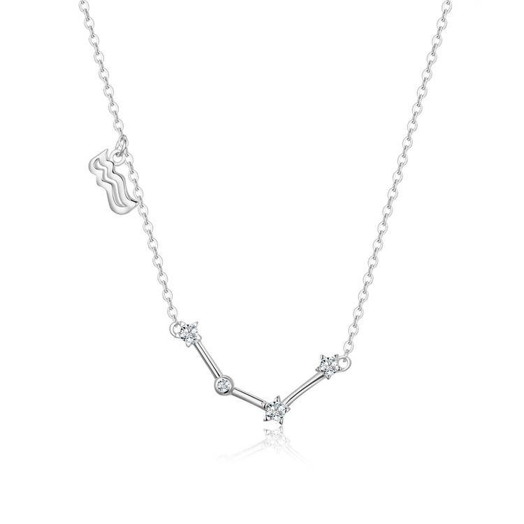 Celestia - Collier astrologie signe du zodiaque personnalisé