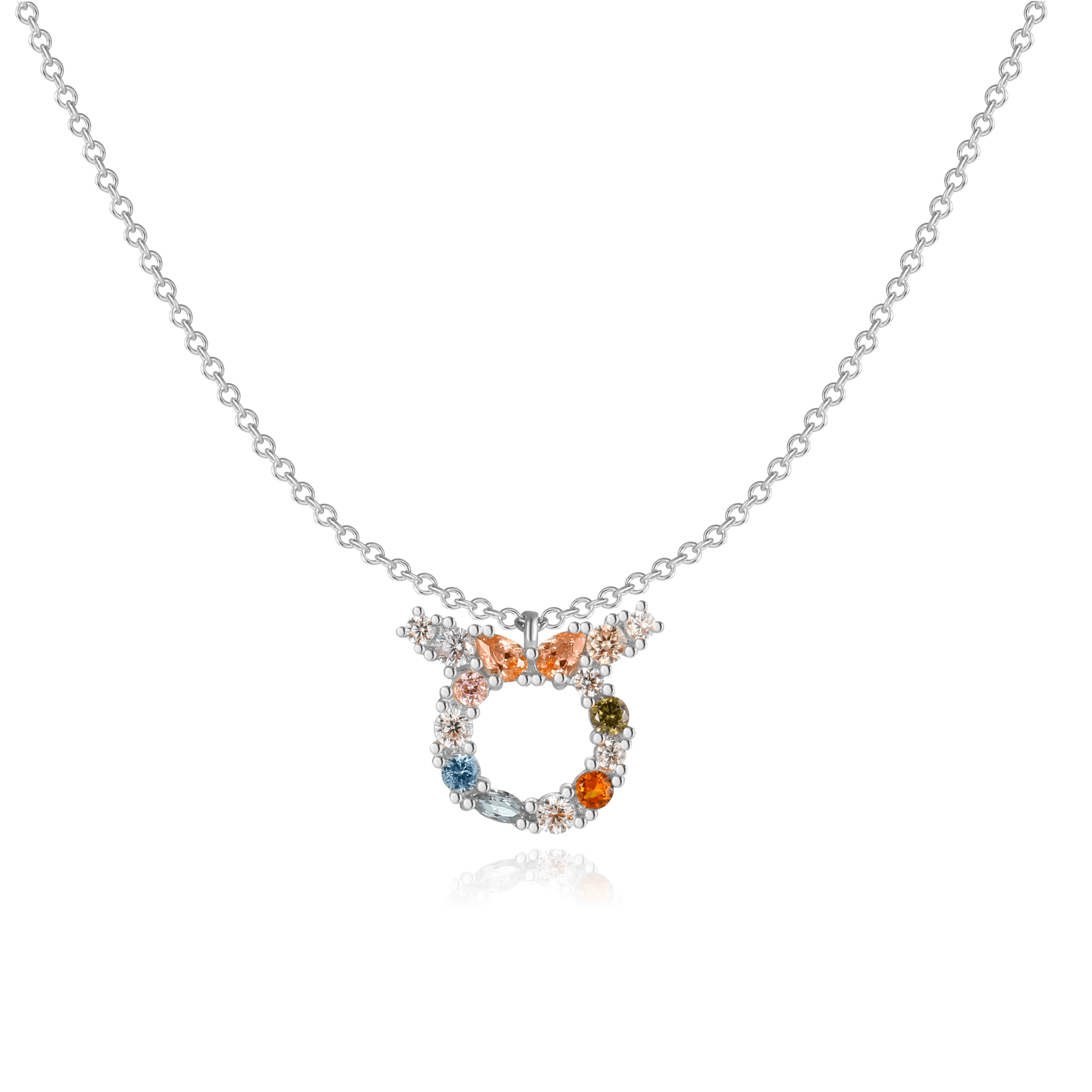 Celestia - Collier étoile céleste en argent élégant