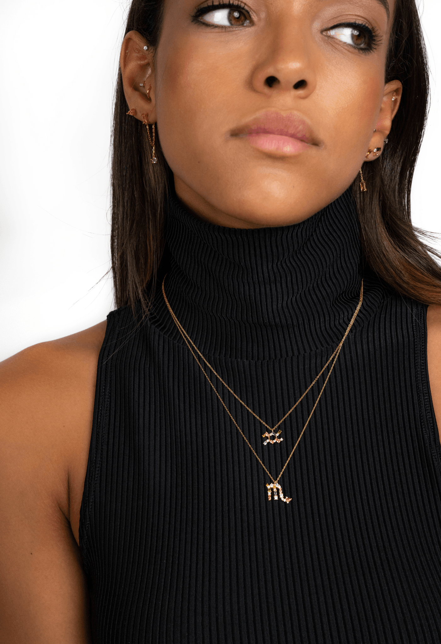 Celestia - Collier étoile céleste en argent élégant