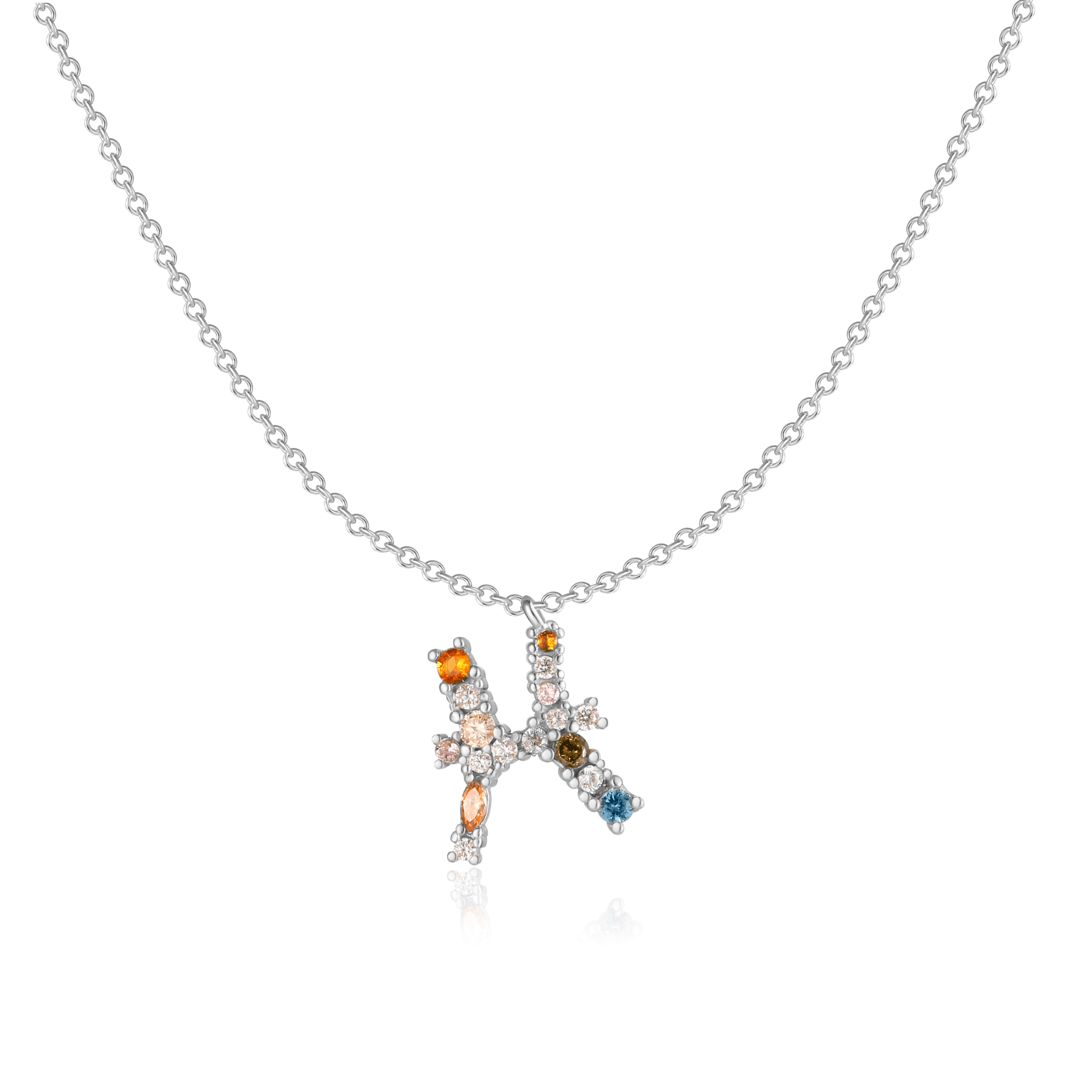 Celestia - Collier étoile céleste en argent élégant