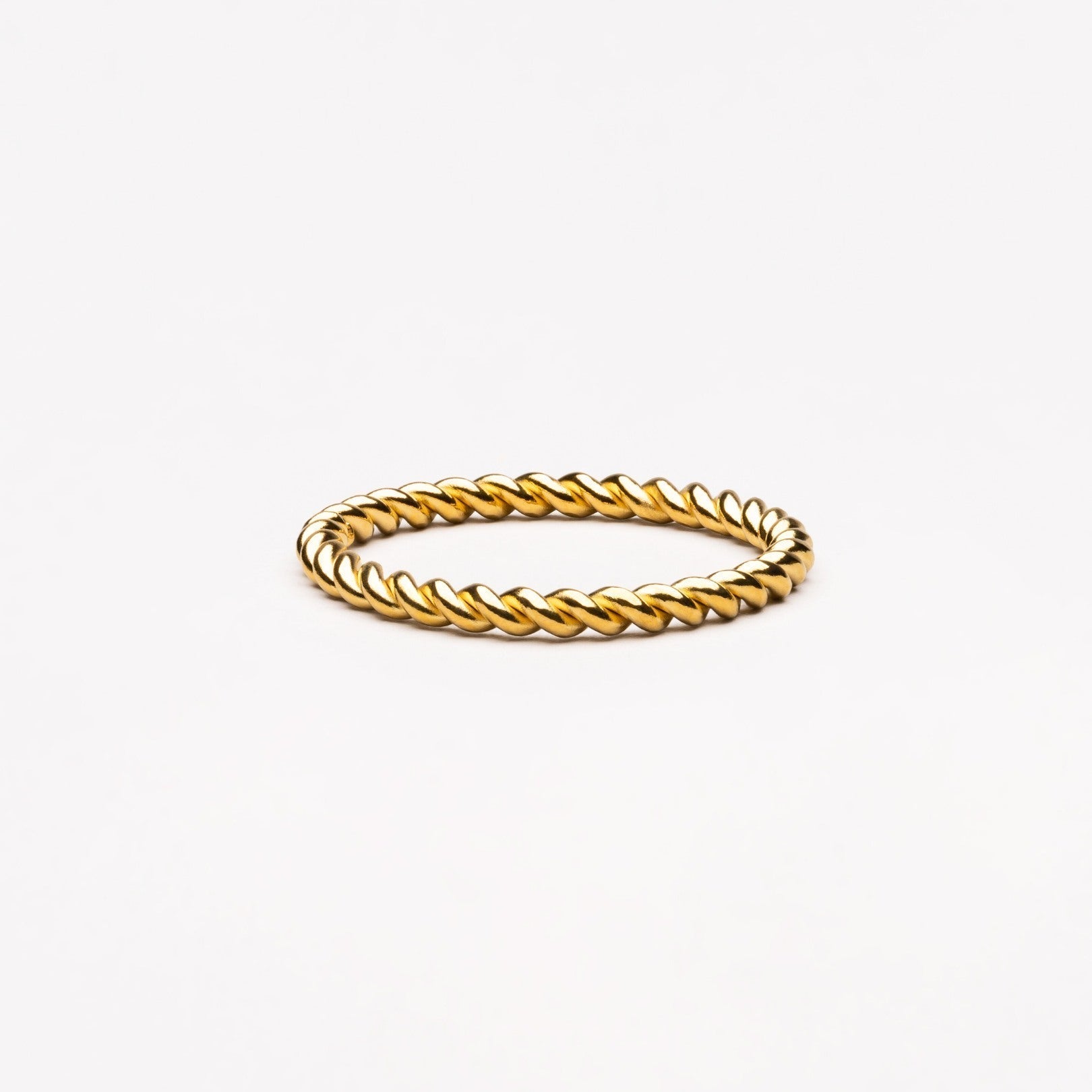 Tessa - Bague torsadée symbolique