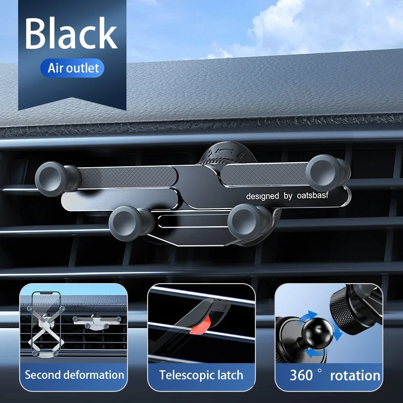 Brona Holder - Support Téléphone Voiture 360° Réglable