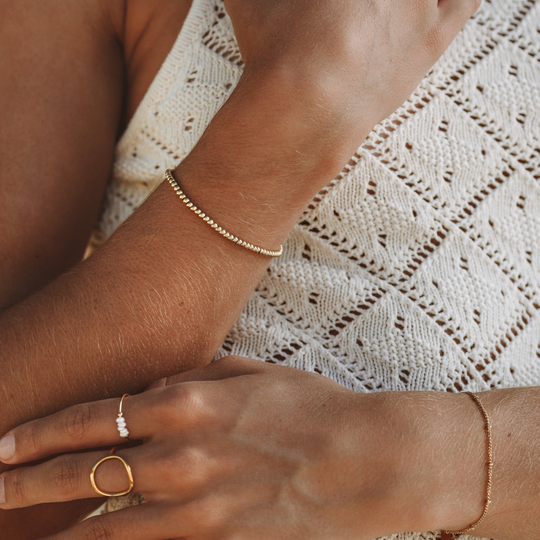 Liora - Bracelet perles subtil charmant