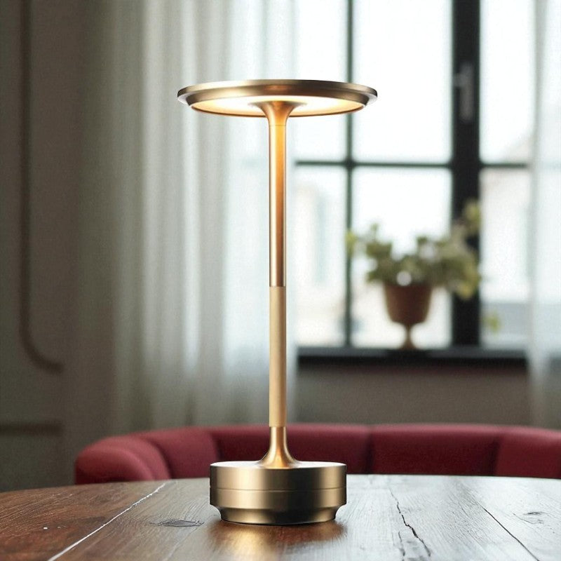 VintaGlow Lampe – Lampe de Table Vintage Sans Fil | Éclairage LED Élégant & Rechargeable
