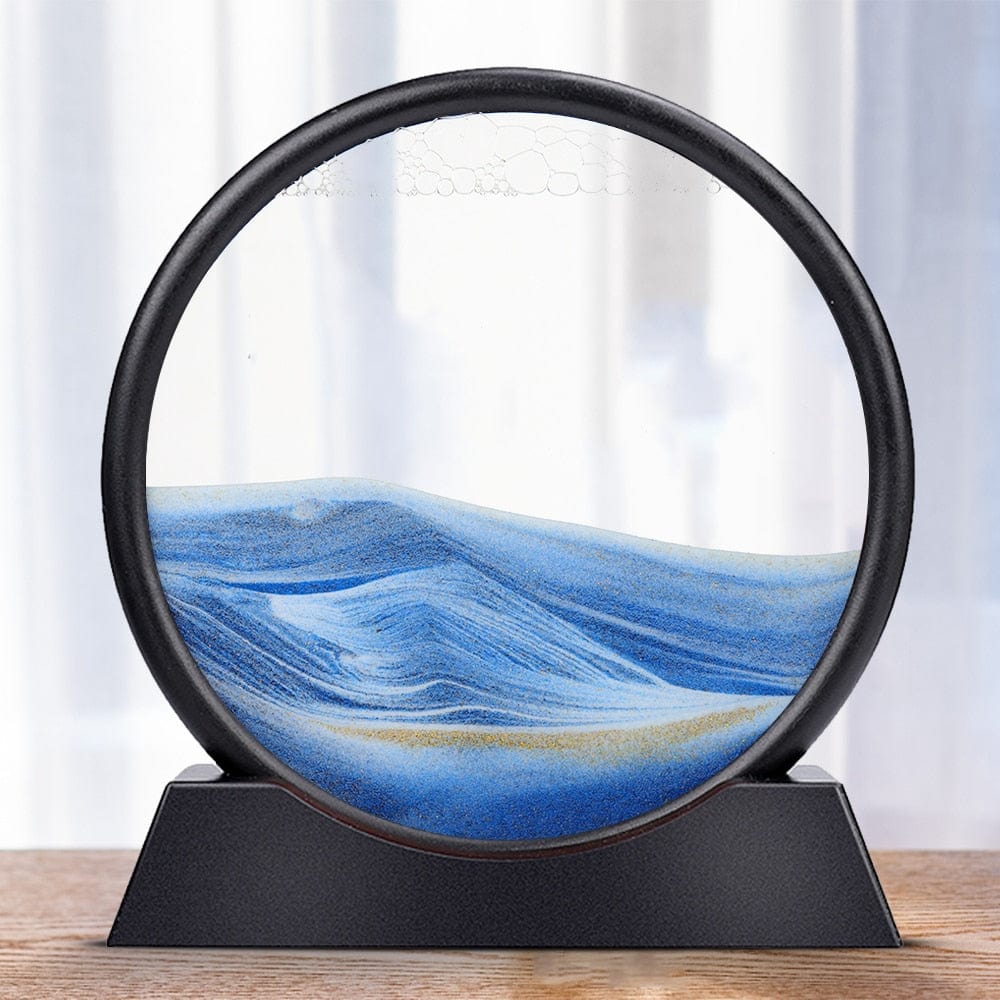SereniSand - Tableau de Sable en Mouvement pour une Ambiance Apaisante