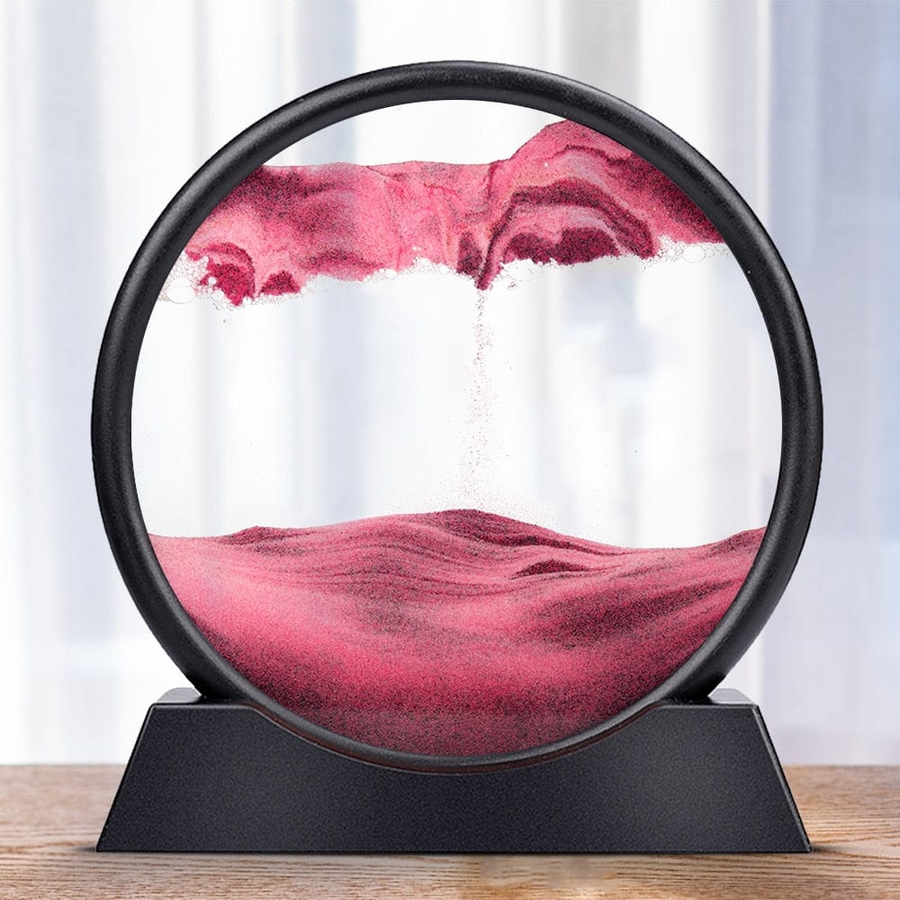 SereniSand - Tableau de Sable en Mouvement pour une Ambiance Apaisante