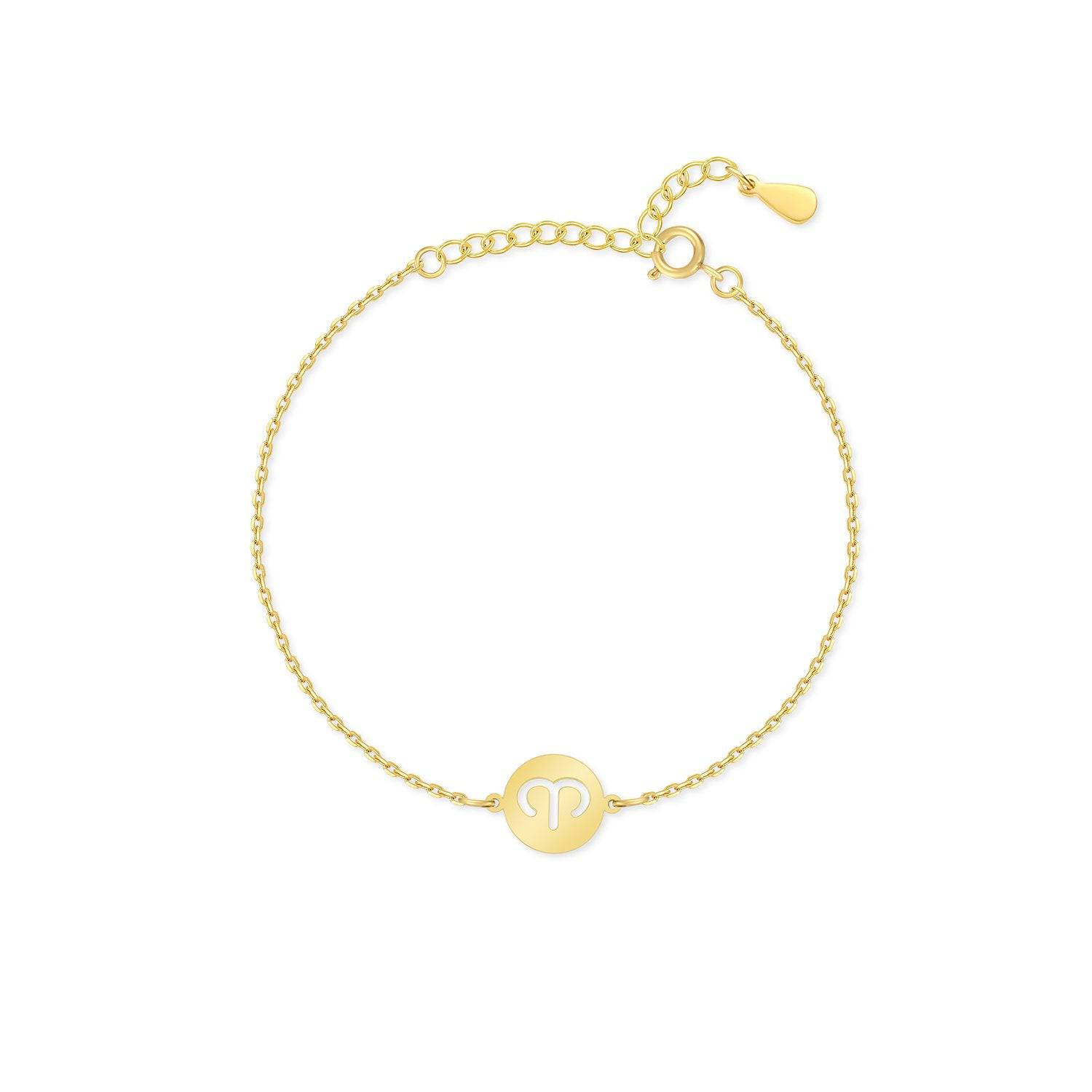 Lyra - Bracelet zodiac en argent élégant et personnalisé