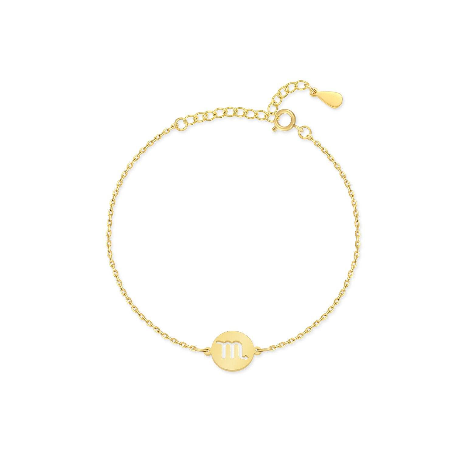 Lyra - Bracelet zodiac en argent élégant et personnalisé