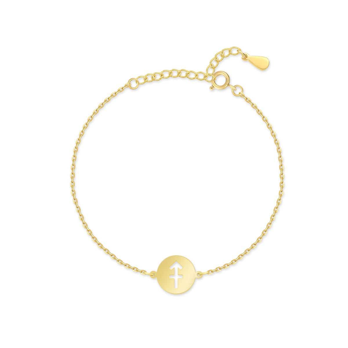 Lyra - Bracelet zodiac en argent élégant et personnalisé