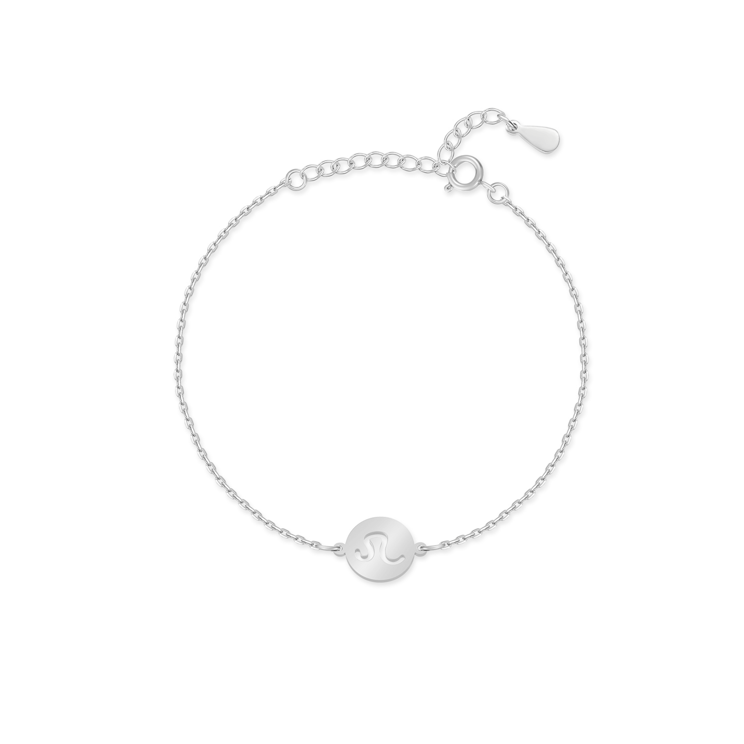 Lyra - Bracelet zodiac en argent élégant et personnalisé