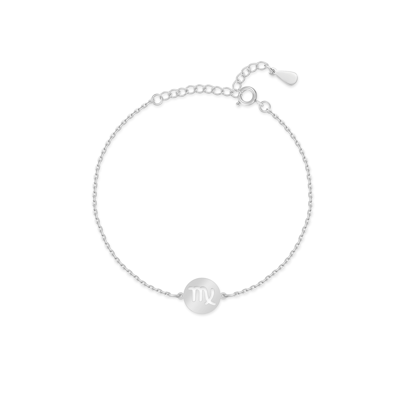 Lyra - Bracelet zodiac en argent élégant et personnalisé