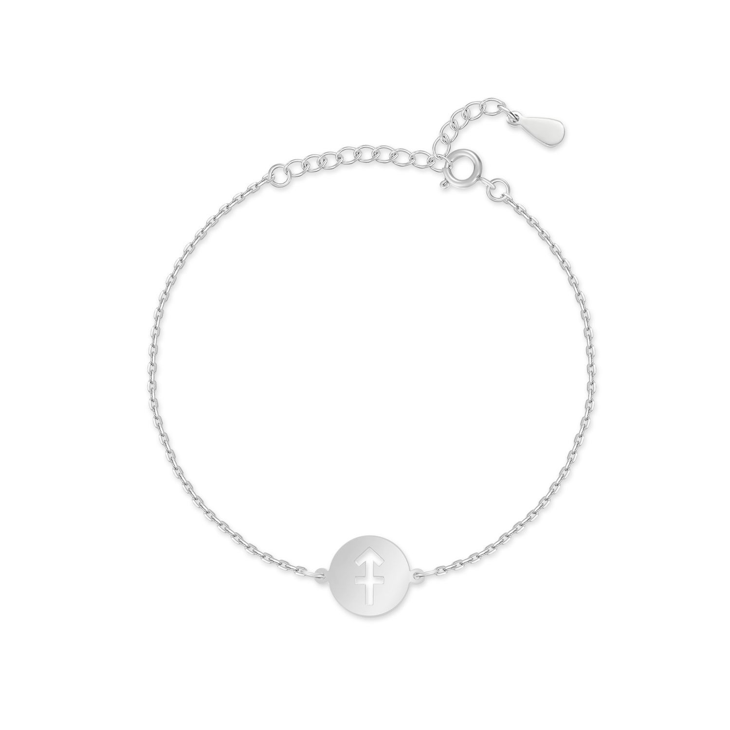Lyra - Bracelet zodiac en argent élégant et personnalisé