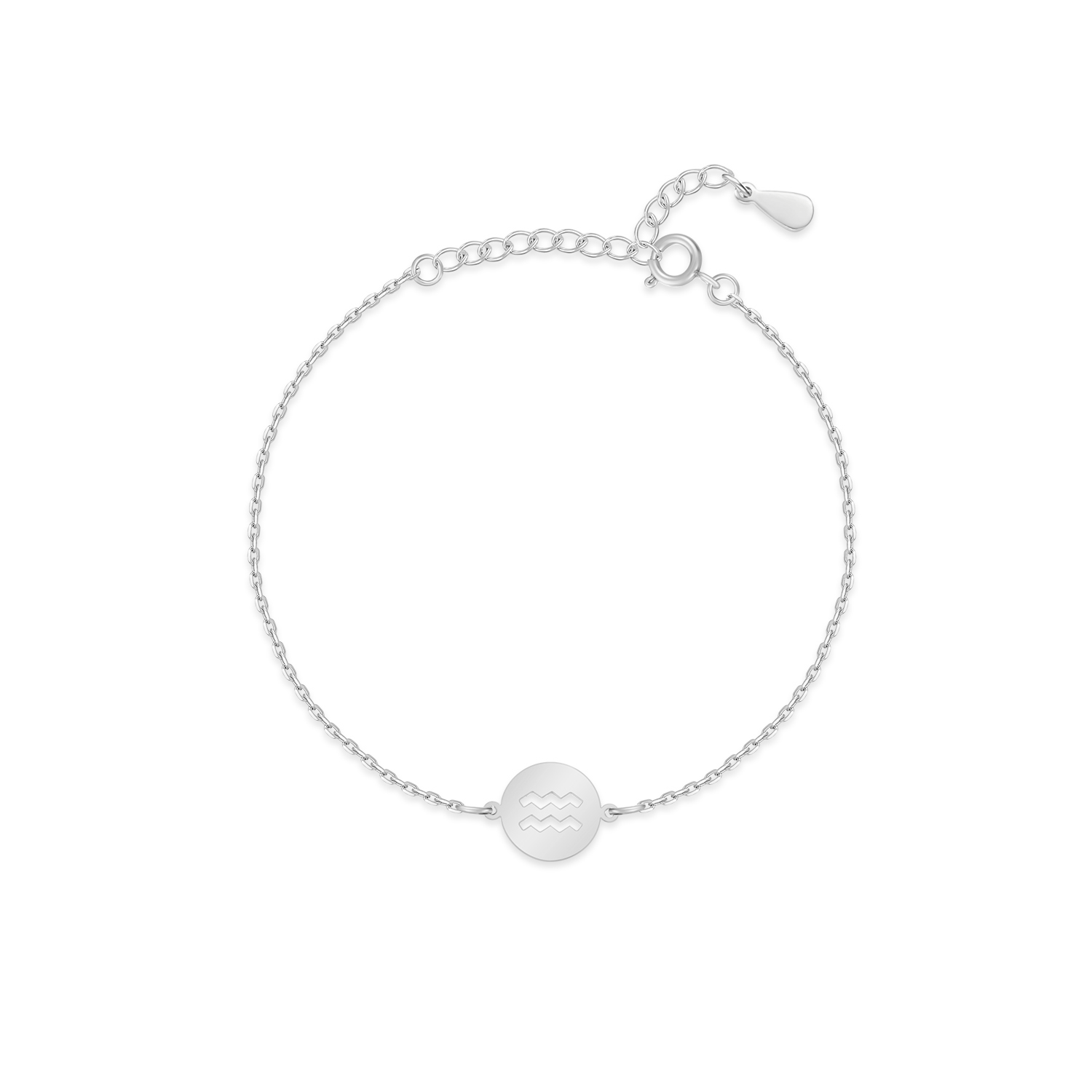 Lyra - Bracelet zodiac en argent élégant et personnalisé